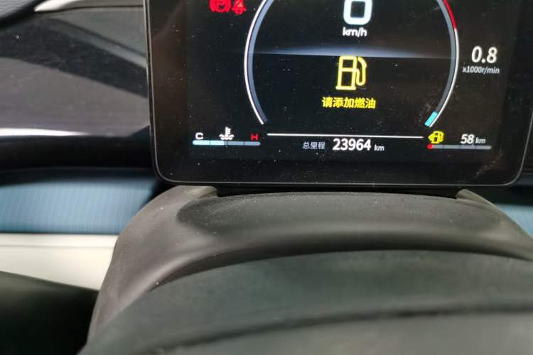 Used BYD Song Pro 2021 1.5T Automatic Xiaoyun Luxury Model Odometer Close Up