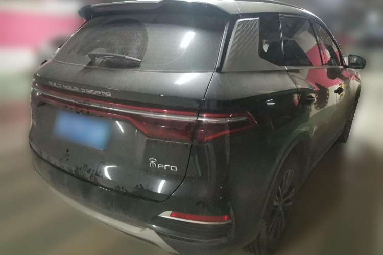 Used BYD Song Pro 2021 1.5T Automatic Xiaoyun Luxury Model Rear Right 45 Deg