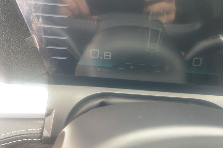 Used BYD Song Pro 2021 1.5T Automatic Elite Edition Odometer Close Up