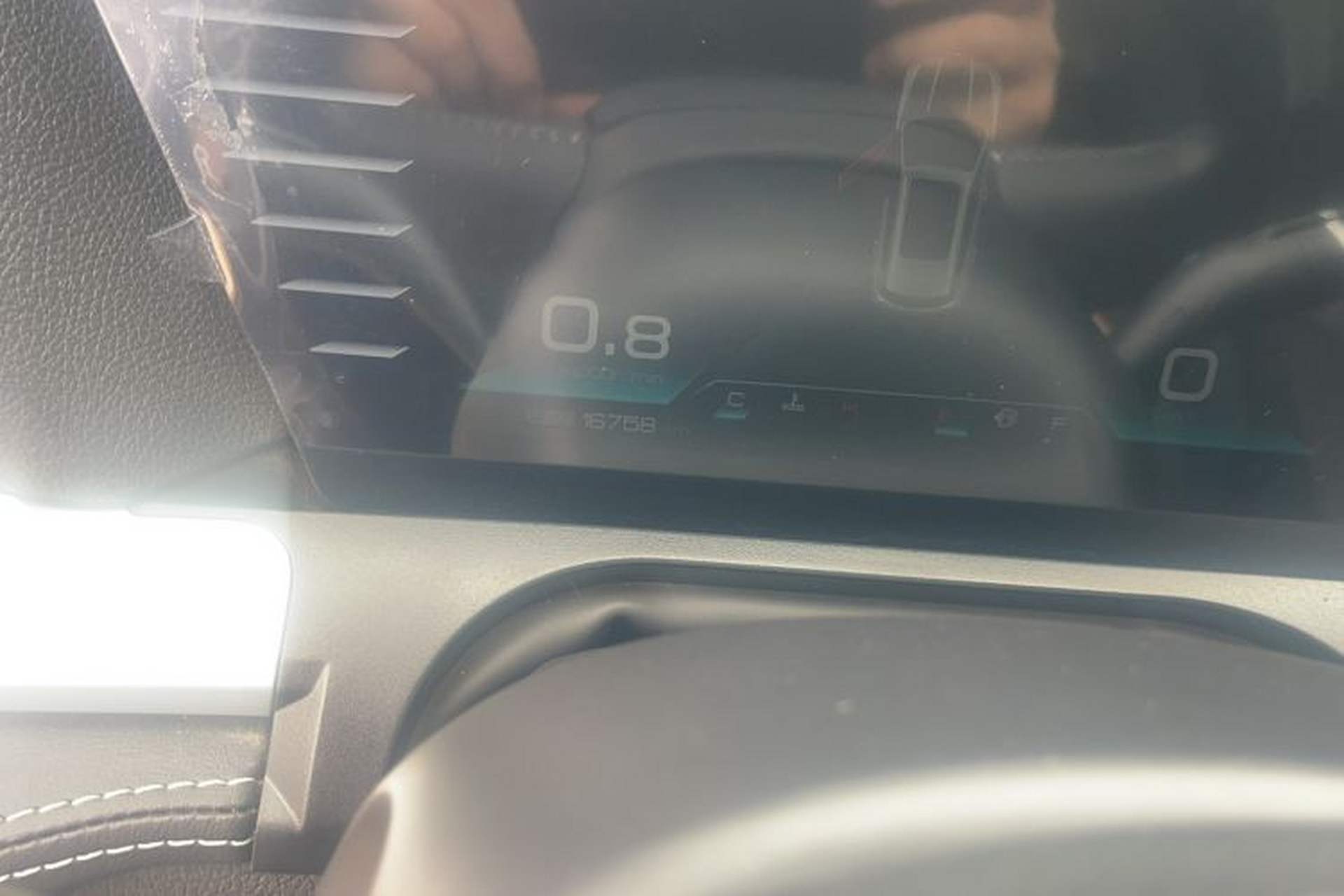 Used BYD Song Pro 2021 1.5T Automatic Elite Edition Odometer Close Up