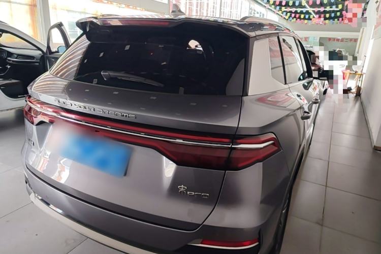 Used BYD Song Pro 2021 1.5T Automatic Xiaoyun Luxury Model Rear Right 45 Deg