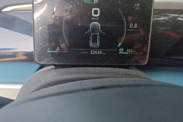 Used BYD Song Pro 2021 1.5T Automatic Xiaoyun Elite Edition Odometer Close Up