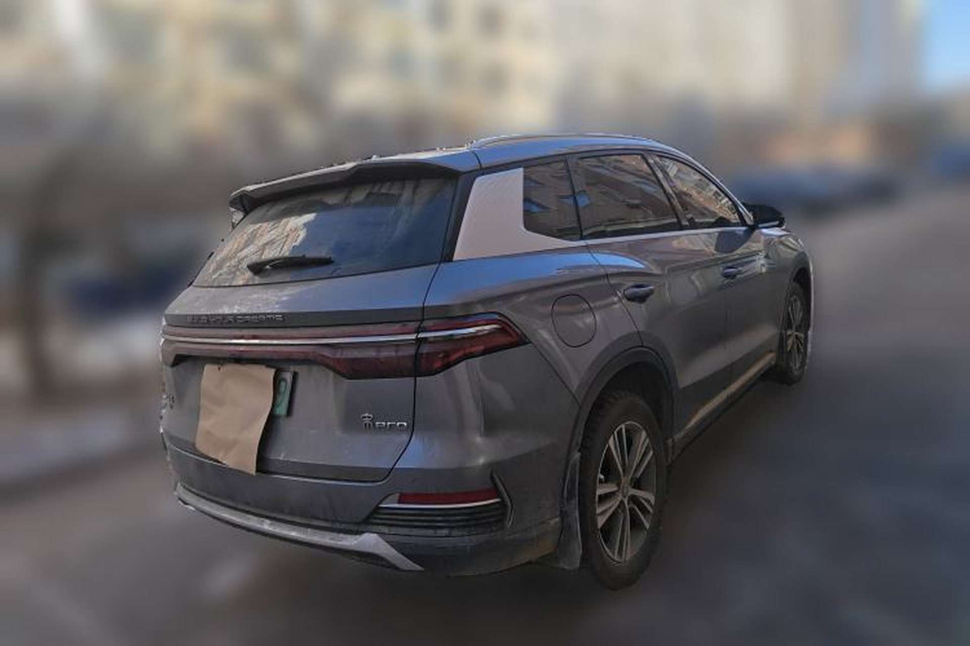 Used BYD Song Pro 2021 1.5T Automatic Luxury Model Rear Right 45 Deg