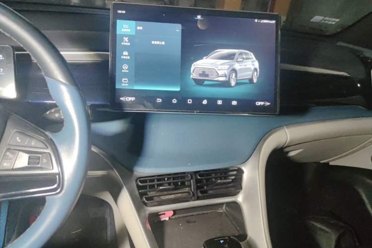 Used BYD Song Pro 2021 1.5T Automatic Xiaoyun Luxury Model Audio And AC Panel