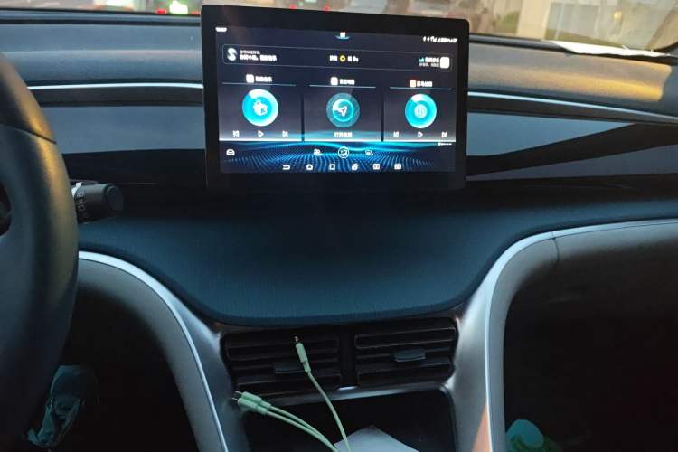 Used BYD Song Pro 2021 1.5T Automatic Xiaoyun Elite Edition Audio And AC Panel