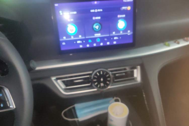 Used BYD Song Pro 2021 1.5T Automatic Elite Edition Audio And AC Panel