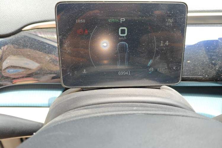 Used BYD Song Pro 2021 1.5T Automatic Xiaoyun Luxury Model Odometer Close Up