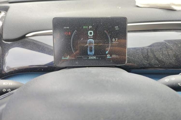 Used BYD Song Pro 2021 1.5T Automatic Xiaoyun Luxury Model Odometer Close Up