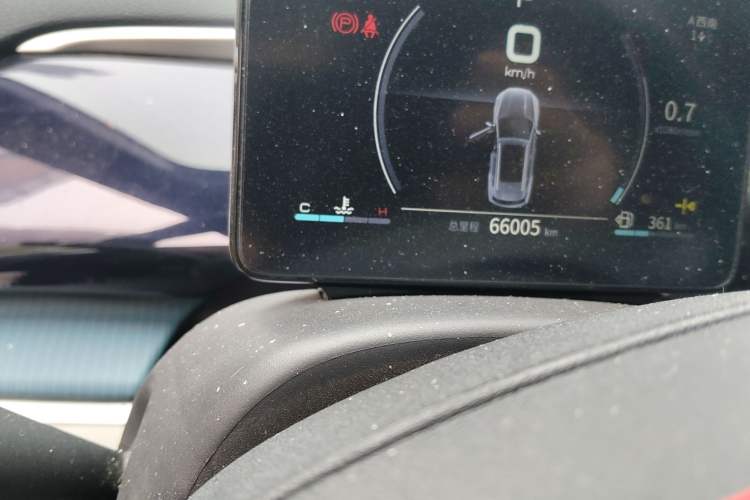 Used BYD Song Pro 2021 1.5T Automatic Xiaoyun Elite Edition Odometer Close Up