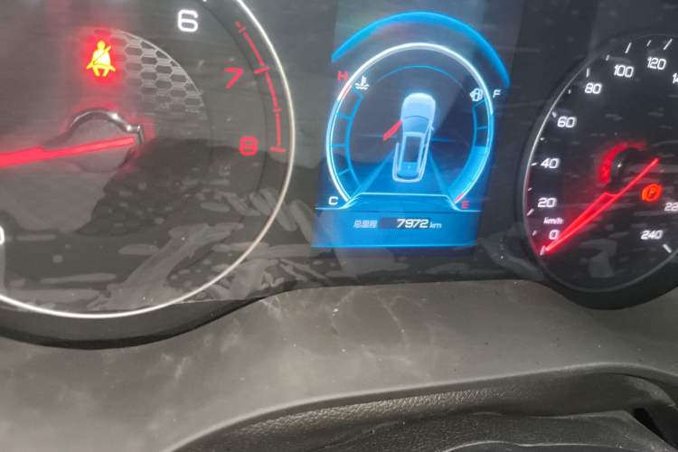 Used BYD Song Pro 2021 1.5T Automatic Elite Edition Odometer Close Up