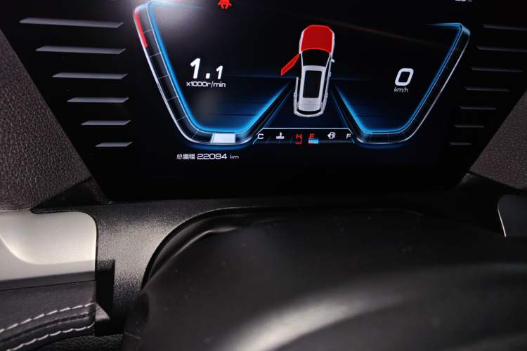 Used BYD Song Pro 2021 1.5T Automatic Elite Edition Odometer Close Up