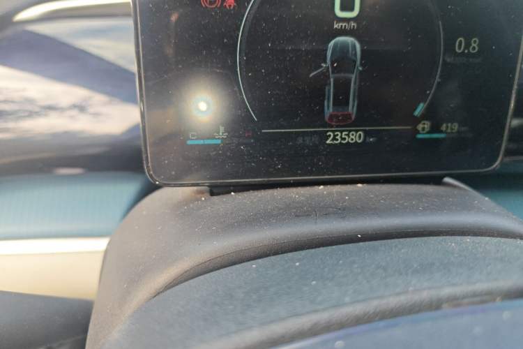 Used BYD Song Pro 2021 1.5T Automatic Xiaoyun Luxury Model Odometer Close Up