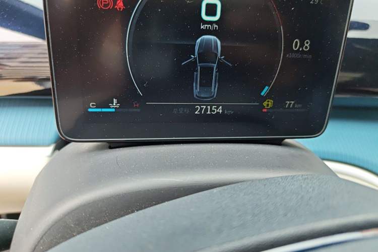 Used BYD Song Pro 2021 1.5T Automatic Xiaoyun Elite Edition Odometer Close Up