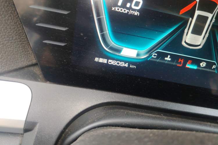 Used BYD Song Pro 2021 1.5T Automatic Elite Edition Odometer Close Up