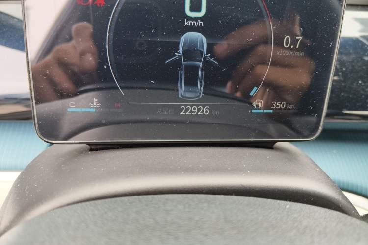 Used BYD Song Pro 2021 1.5T Automatic Xiaoyun Luxury Model Odometer Close Up