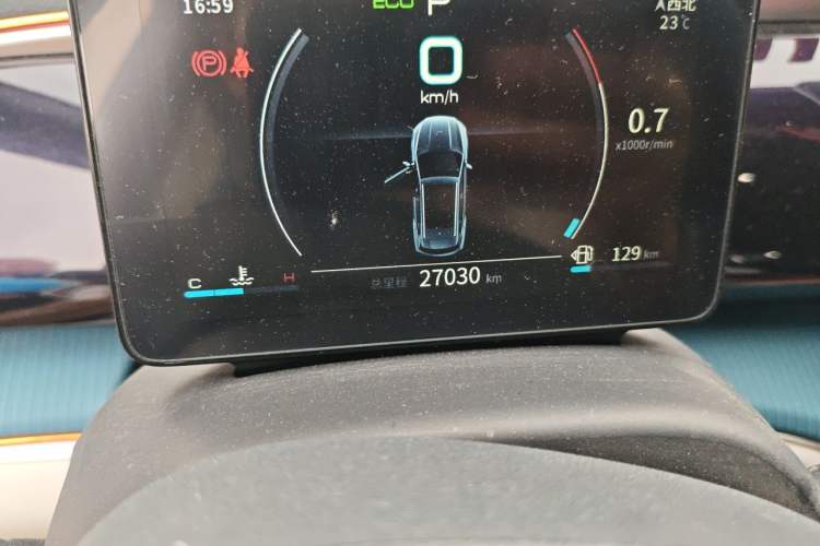 Used BYD Song Pro 2021 1.5T Automatic Xiaoyun Luxury Model Odometer Close Up