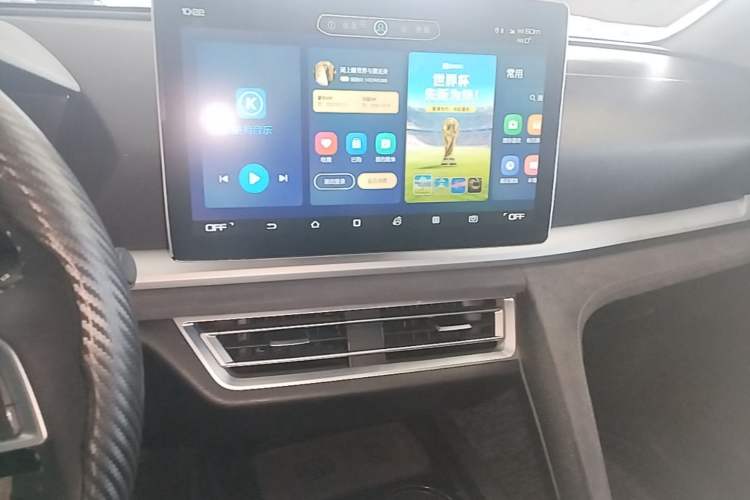 Used BYD Song Pro New Energy 2019 DM 1.5T Four-Wheel Drive Performance Edition Comfort Model Audio And AC Panel