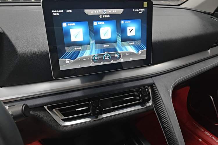 Used BYD Song Pro New Energy 2019 EV High-Power Deluxe Model Audio And AC Panel