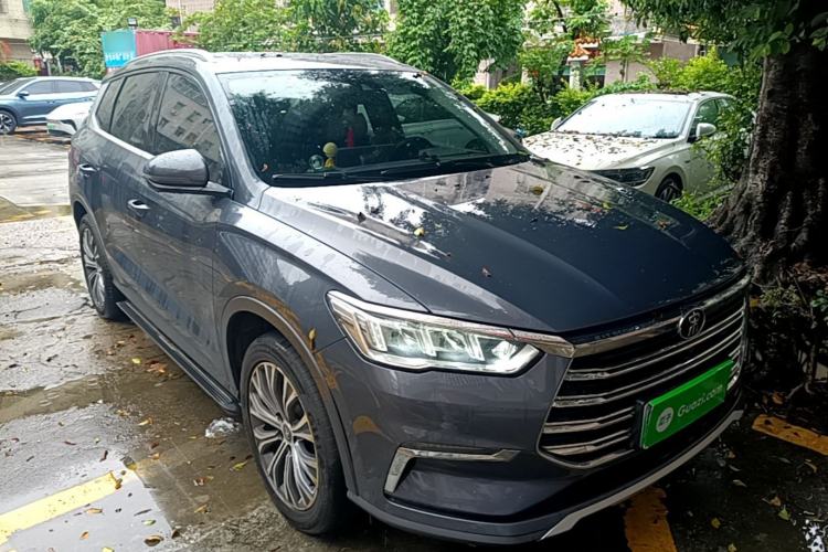 Used BYD Song Pro New Energy 2019 DM 1.5T Four-Wheel Drive Performance Edition Flagship Model Front Right 45 Deg