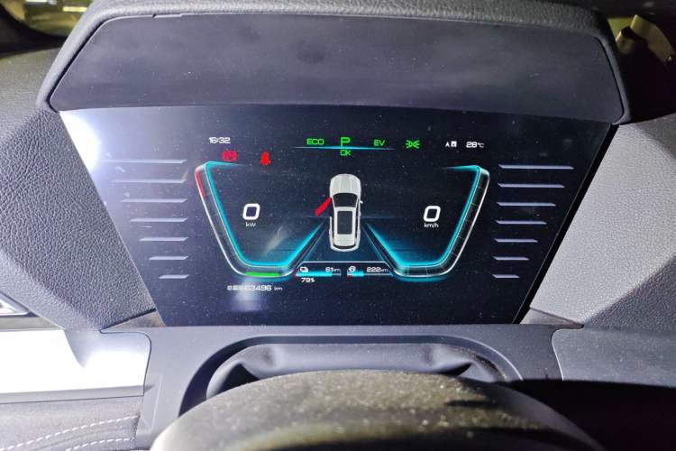 Used BYD Song Pro New Energy 2019 DM 1.5T Four-Wheel Drive Performance Edition Deluxe Model Instrument Cluster
