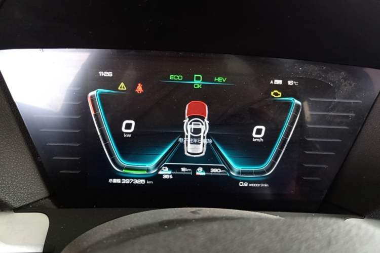 Used BYD Song Pro New Energy 2019 DM 1.5T Four-Wheel Drive Performance Edition Deluxe Model Instrument Cluster