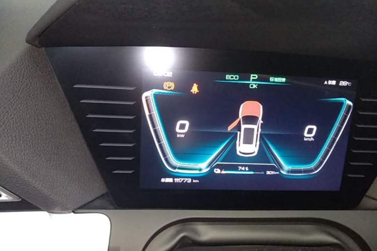 Used BYD Song Pro New Energy 2019 EV High-Power Luxury Model Instrument Cluster