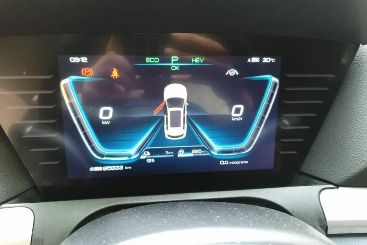 Used BYD Song Pro New Energy 2019 DM 1.5T Four-Wheel Drive Performance Edition Flagship Model Instrument Cluster