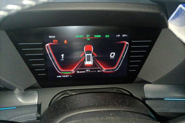 Used BYD Song Pro New Energy 2019 EV High-Power Long-Range Flagship Model Instrument Cluster