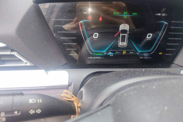 Used BYD Song Pro New Energy 2019 DM 1.5T Four-Wheel Drive Performance Edition Flagship Model Odometer Close Up