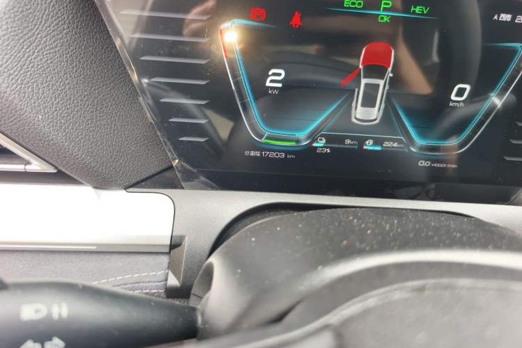 Used BYD Song Pro New Energy 2019 DM 1.5T Four-Wheel Drive Performance Edition Flagship Model Odometer Close Up