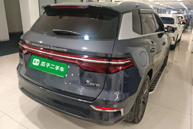 Used BYD Song Pro New Energy 2019 DM 1.5T Four-Wheel Drive Performance Edition Flagship Model Rear Right 45 Deg