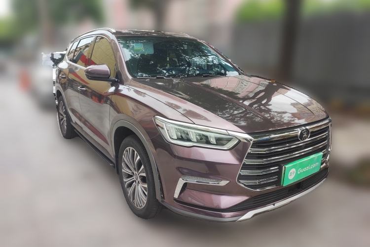 Used BYD Song Pro New Energy 2019 DM 1.5T Four-Wheel Drive Performance Edition Flagship Model Front Right 45 Deg