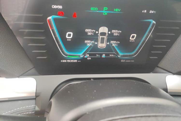 Used BYD Song Pro New Energy 2019 DM 1.5T Four-Wheel Drive Performance Edition Flagship Model Odometer Close Up
