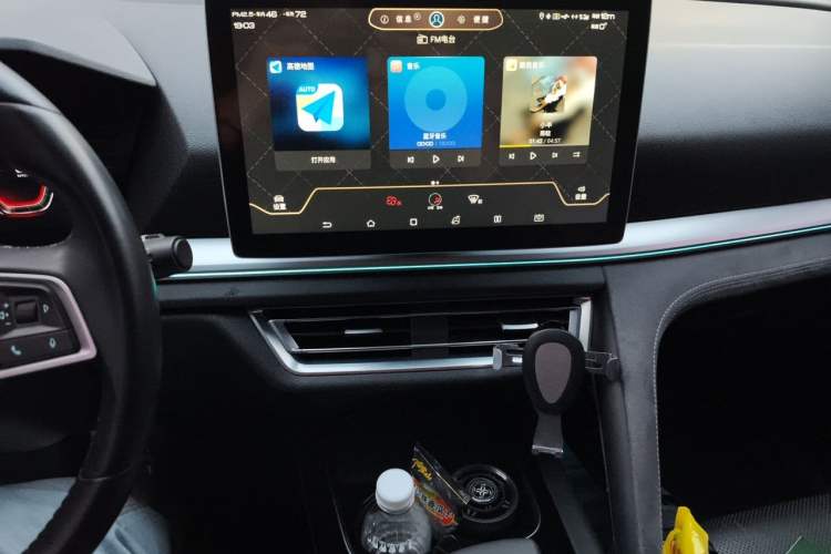 Used BYD Song Pro New Energy 2019 DM 1.5T Four-Wheel Drive Performance Edition Flagship Model Audio And AC Panel