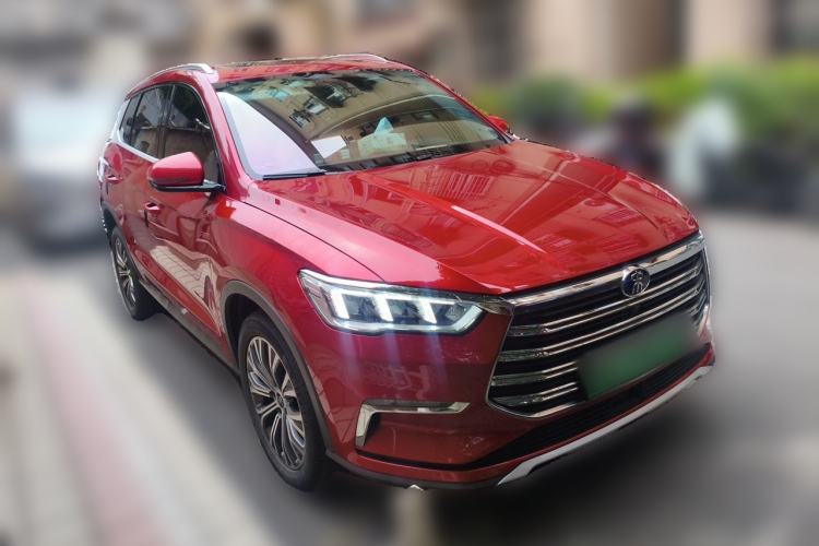 Used BYD Song Pro New Energy 2019 DM 1.5T Four-Wheel Drive Performance Edition Flagship Model Front Right 45 Deg