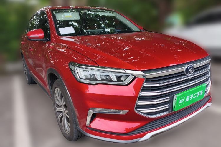 Used BYD Song Pro New Energy 2019 DM 1.5T Four-Wheel Drive Performance Edition Deluxe Model Front Right 45 Deg