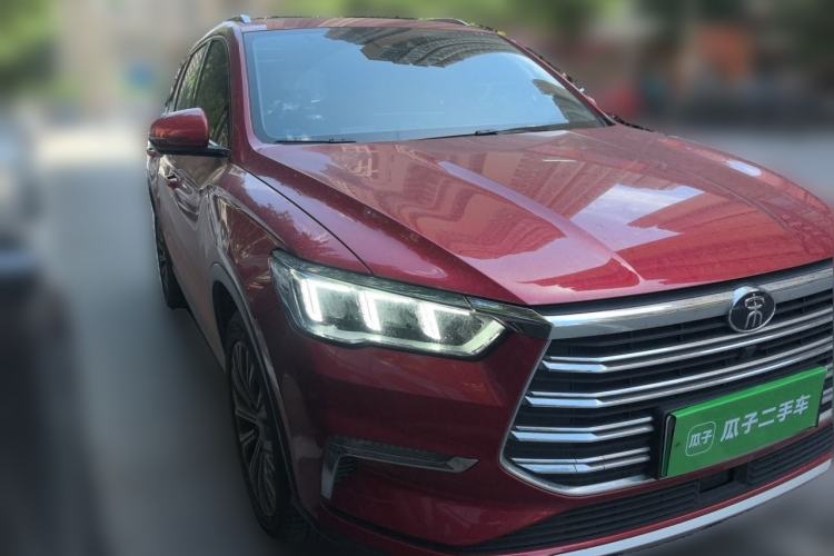 Used BYD Song Pro New Energy 2019 DM 1.5T Four-Wheel Drive Performance Edition Flagship Model Front Right 45 Deg