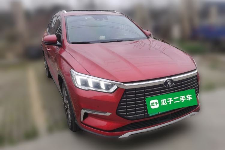 Used BYD Song Pro New Energy 2019 EV High-Power Deluxe Model Front Right 45 Deg