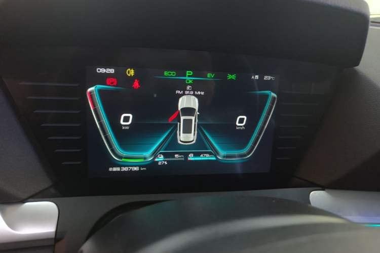 Used BYD Song Pro New Energy 2019 DM 1.5T Four-Wheel Drive Performance Edition Flagship Model Instrument Cluster