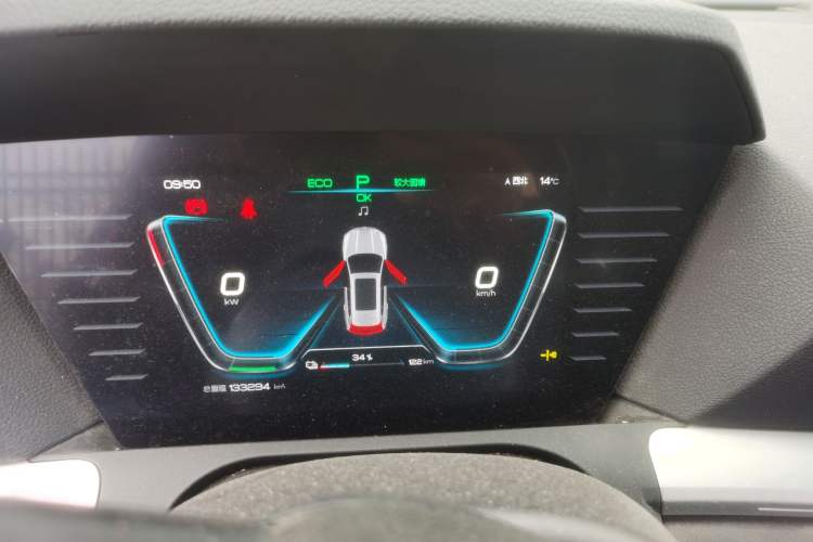 Used BYD Song Pro New Energy 2019 EV High-Power Deluxe Model Instrument Cluster