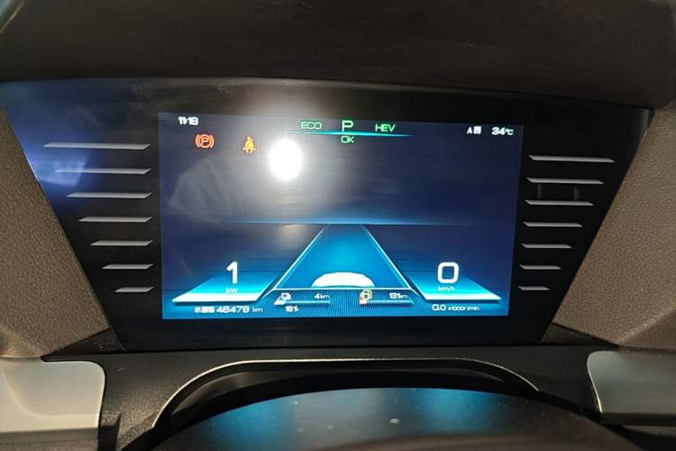 Used BYD Song Pro New Energy 2019 DM 1.5T Four-Wheel Drive Performance Edition Flagship Model Instrument Cluster
