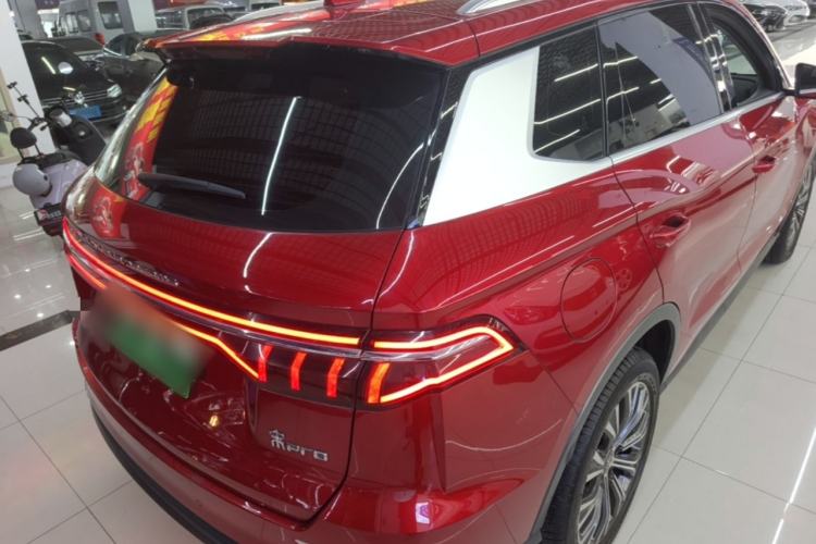 Used BYD Song Pro New Energy 2019 DM 1.5T Four-Wheel Drive Performance Edition Flagship Model Rear Right 45 Deg