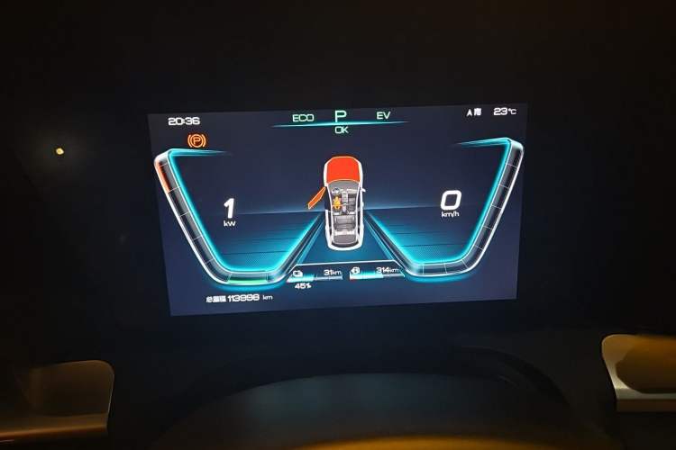 Used BYD Song Pro New Energy 2019 DM 1.5T Four-Wheel Drive Performance Edition Flagship Model Instrument Cluster