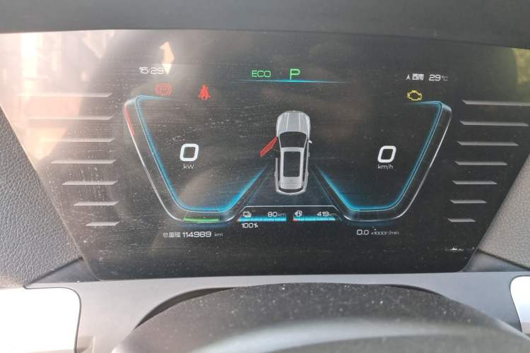 Used BYD Song Pro New Energy 2019 DM 1.5T Four-Wheel Drive Performance Edition Deluxe Model Instrument Cluster