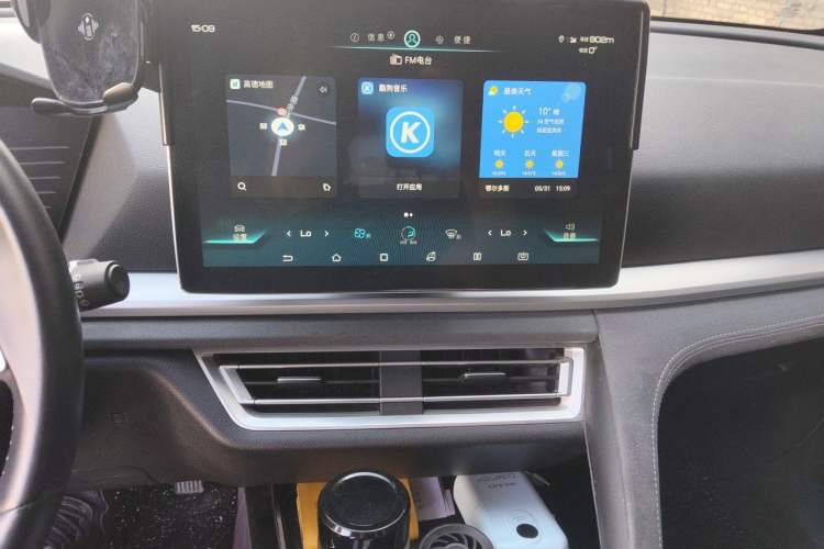 Used BYD Song Pro New Energy 2019 DM 1.5T Four-Wheel Drive Performance Edition Deluxe Model Audio And AC Panel
