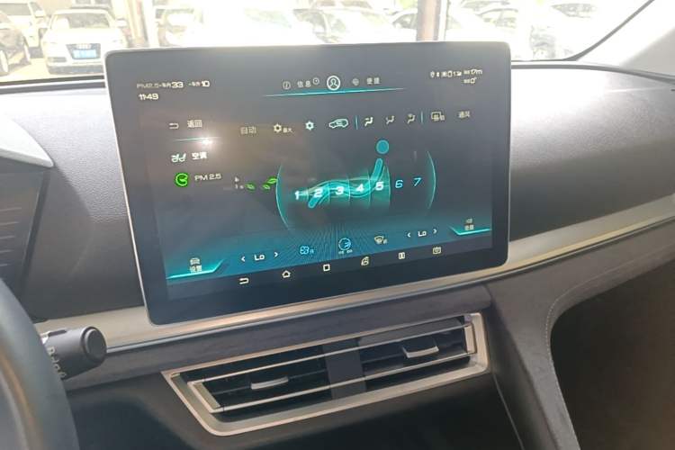 Used BYD Song Pro New Energy 2019 EV High-Power Long-Range Flagship Model Audio And AC Panel