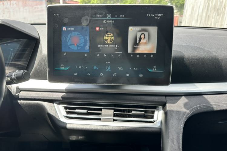 Used BYD Song Pro New Energy 2019 DM 1.5T Four-Wheel Drive Performance Edition Deluxe Model Audio And AC Panel