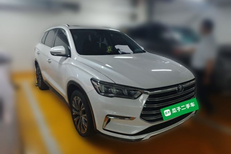 Used BYD Song Pro New Energy 2019 DM 1.5T Four-Wheel Drive Performance Edition Deluxe Model Front Right 45 Deg