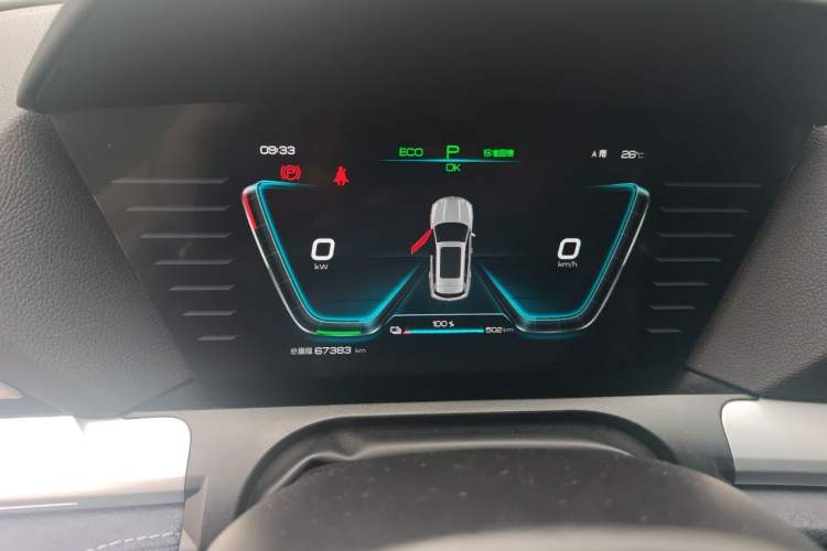 Used BYD Song Pro New Energy 2019 EV High-Power Long-Range Flagship Model Instrument Cluster