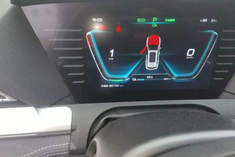 Used BYD Song Pro New Energy 2019 EV High-Power Long-Range Flagship Model Instrument Cluster